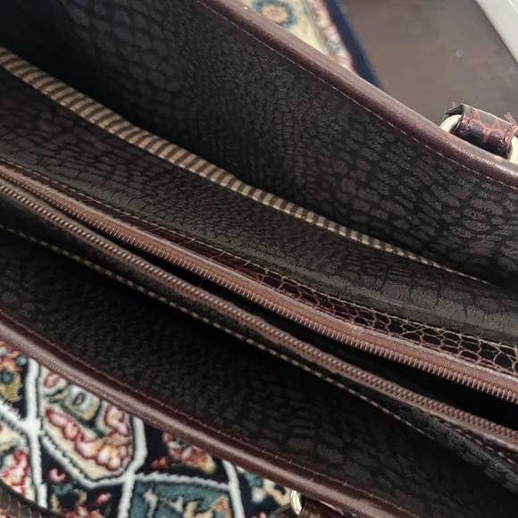 Brighton brown briefcase - Picture 5 of 9